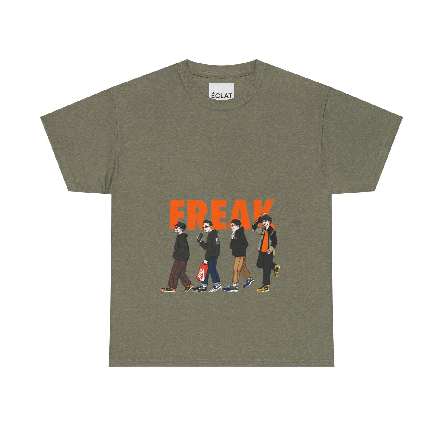 Freaky Unisex Heavy Cotton Tee, Graphic T-Shirt, Casual Wear, Statement Tee, Gift for Friends, Streetwear