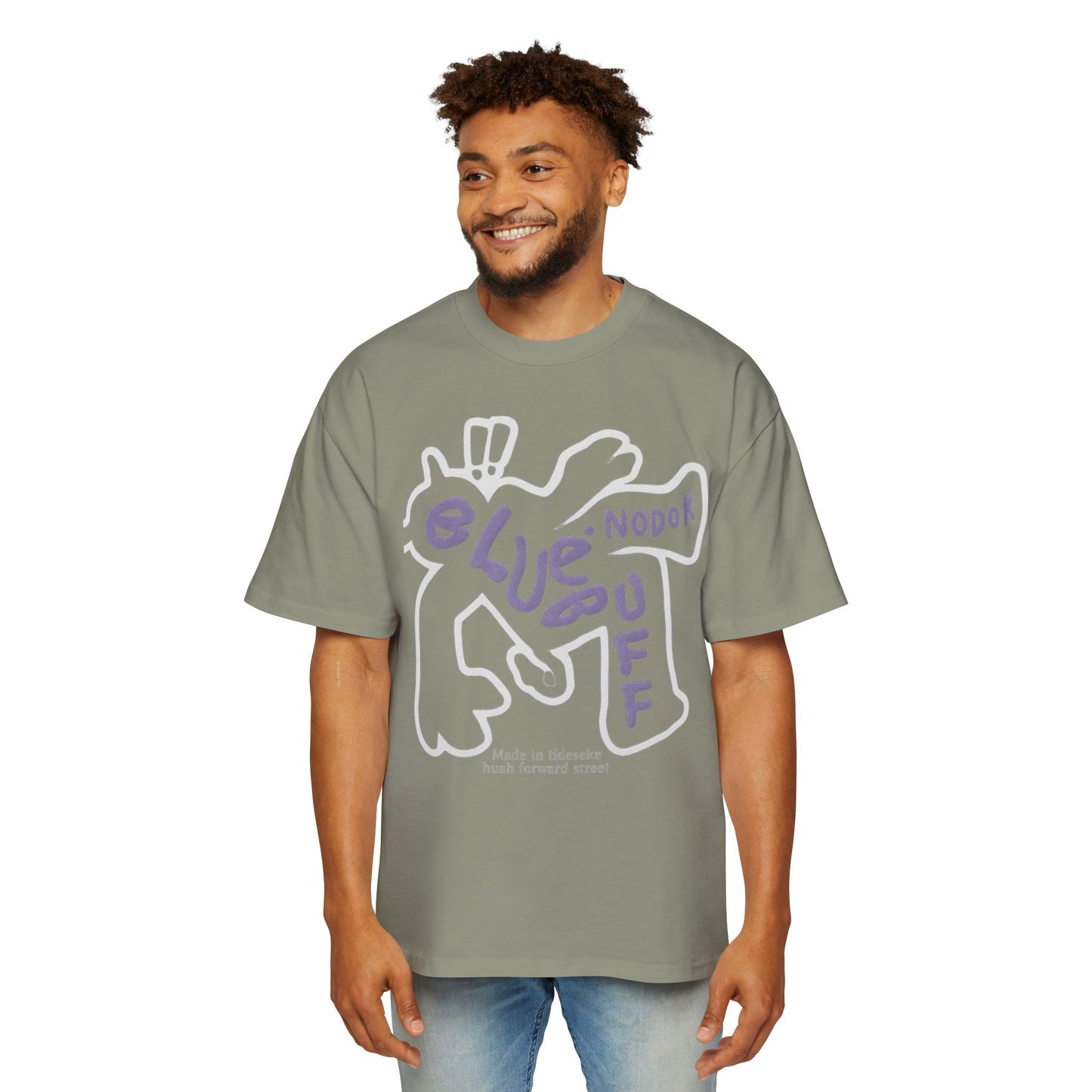 Men's Oversized Graphic Tee - Casual Streetwear, Unisex Fashion, Comfortable Daily Wear, Perfect for Gift Giving, Trendy Summer Style