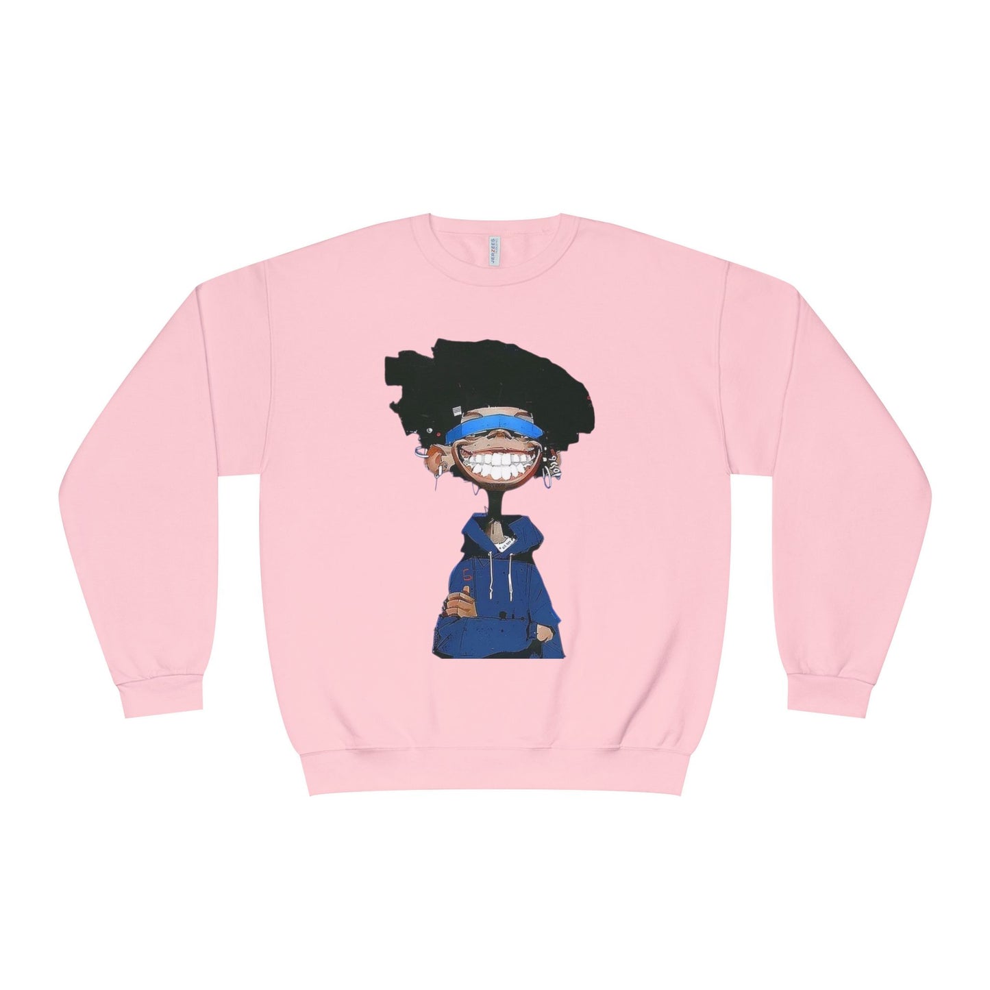 Cool Graphic Crewneck Sweatshirt - Unisex Cozy Pullover, Fun Urban Style, Casual Wear, Gift for Friends, Streetwear Fashion
