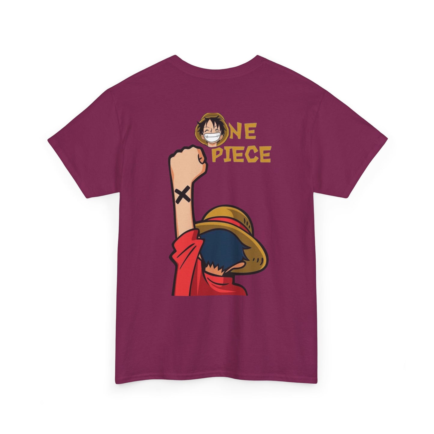 T-Shirt with Fun Summer Vibe, Unisex Heavy Cotton Tee, Casual Summer Wear, Beach Outfit, Perfect Gift for Anime Lovers, Cool Graphic Tee