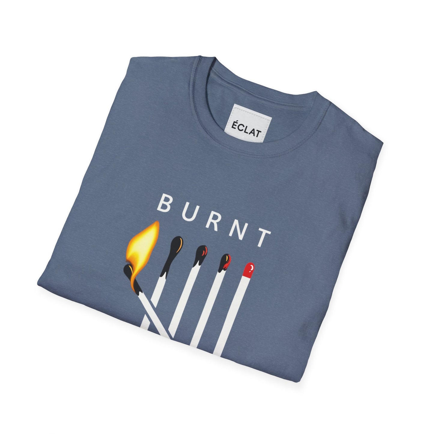 Burnt Matchsticks Graphic T-Shirt, Unisex Casual Tee, Cool Gift for Fire Lovers, Unique Apparel for Birthdays, Summer Days