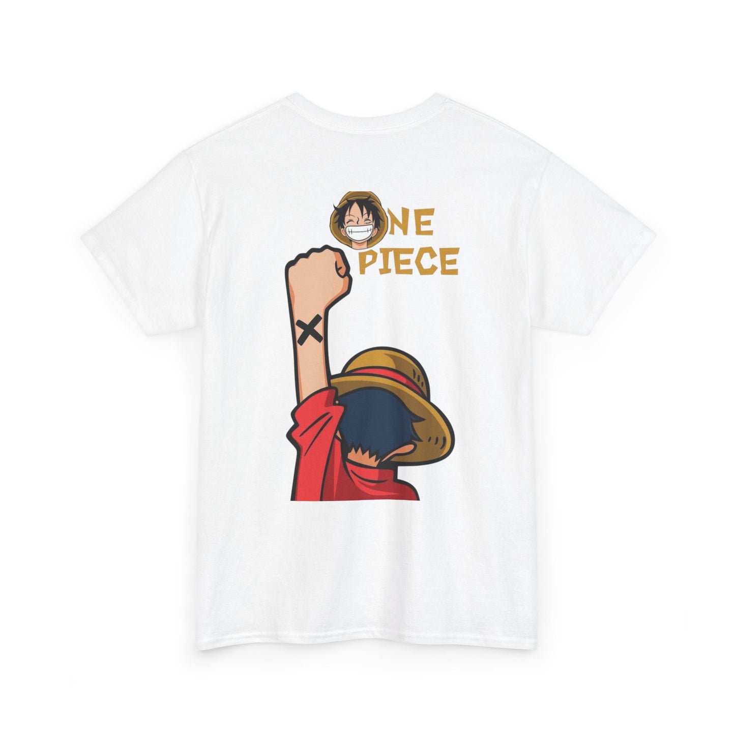 T-Shirt with Fun Summer Vibe, Unisex Heavy Cotton Tee, Casual Summer Wear, Beach Outfit, Perfect Gift for Anime Lovers, Cool Graphic Tee