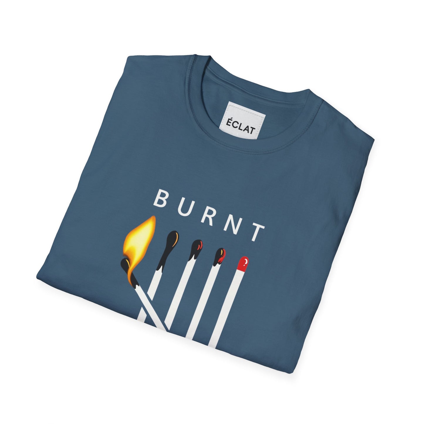 Burnt Matchsticks Graphic T-Shirt, Unisex Casual Tee, Cool Gift for Fire Lovers, Unique Apparel for Birthdays, Summer Days