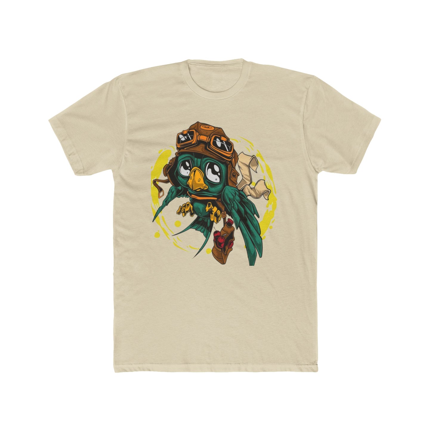 Whimsical Bird Graphic Tee | Casual Wear, Unique Gift, Everyday Comfort, T-Shirt Gift, Fun Fashion Statement