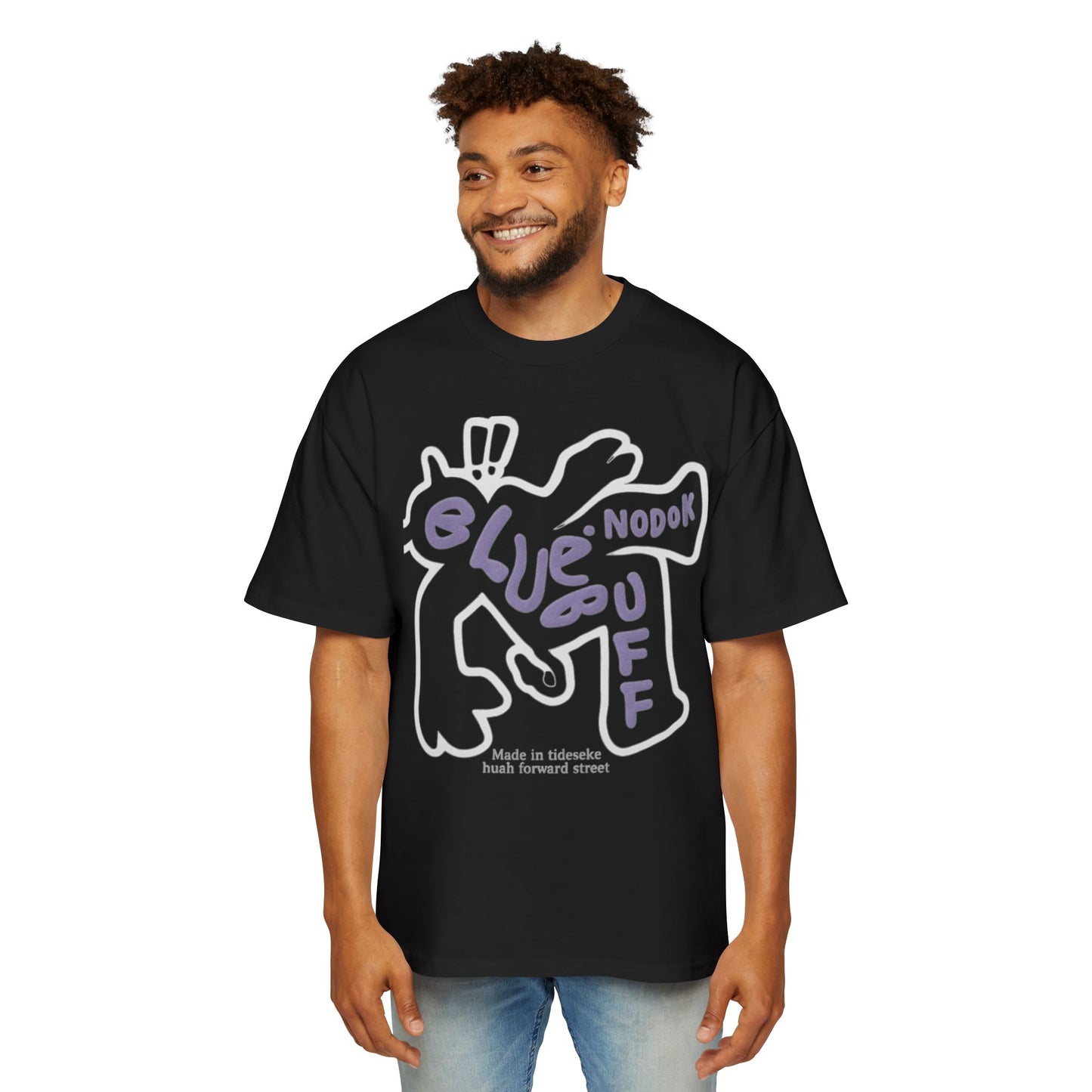 Men's Oversized Graphic Tee - Casual Streetwear, Unisex Fashion, Comfortable Daily Wear, Perfect for Gift Giving, Trendy Summer Style