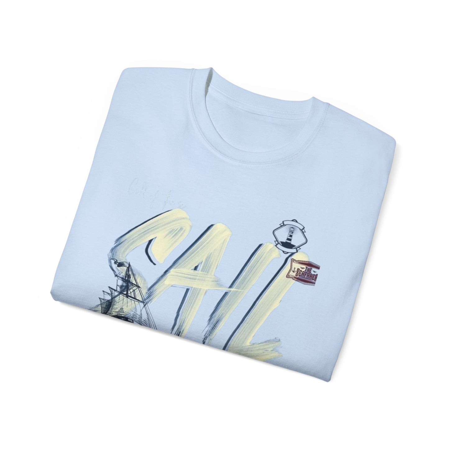 Nautical Sail Tee - Unisex Cotton Shirt for Beach Lovers, Summer Vibes, Gift for Sailors, Casual Wear, Adventure Style