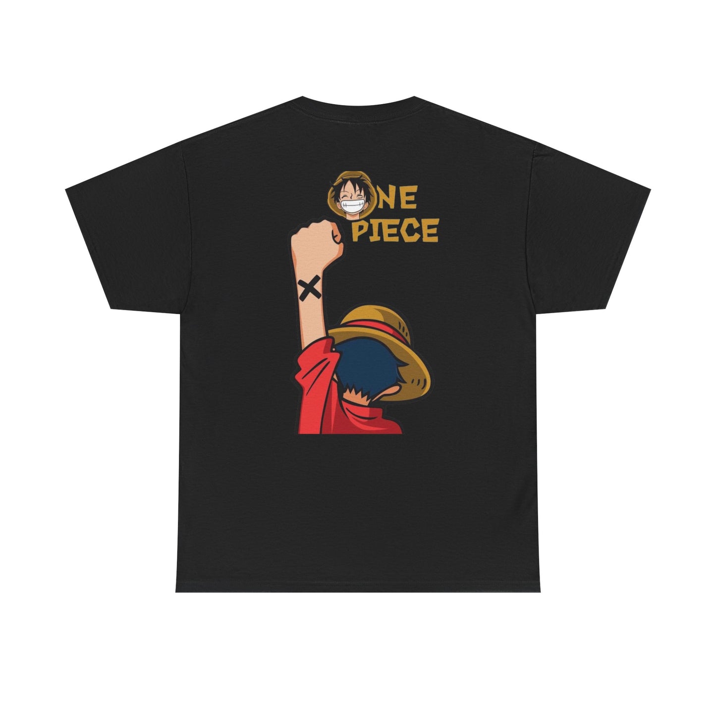 T-Shirt with Fun Summer Vibe, Unisex Heavy Cotton Tee, Casual Summer Wear, Beach Outfit, Perfect Gift for Anime Lovers, Cool Graphic Tee