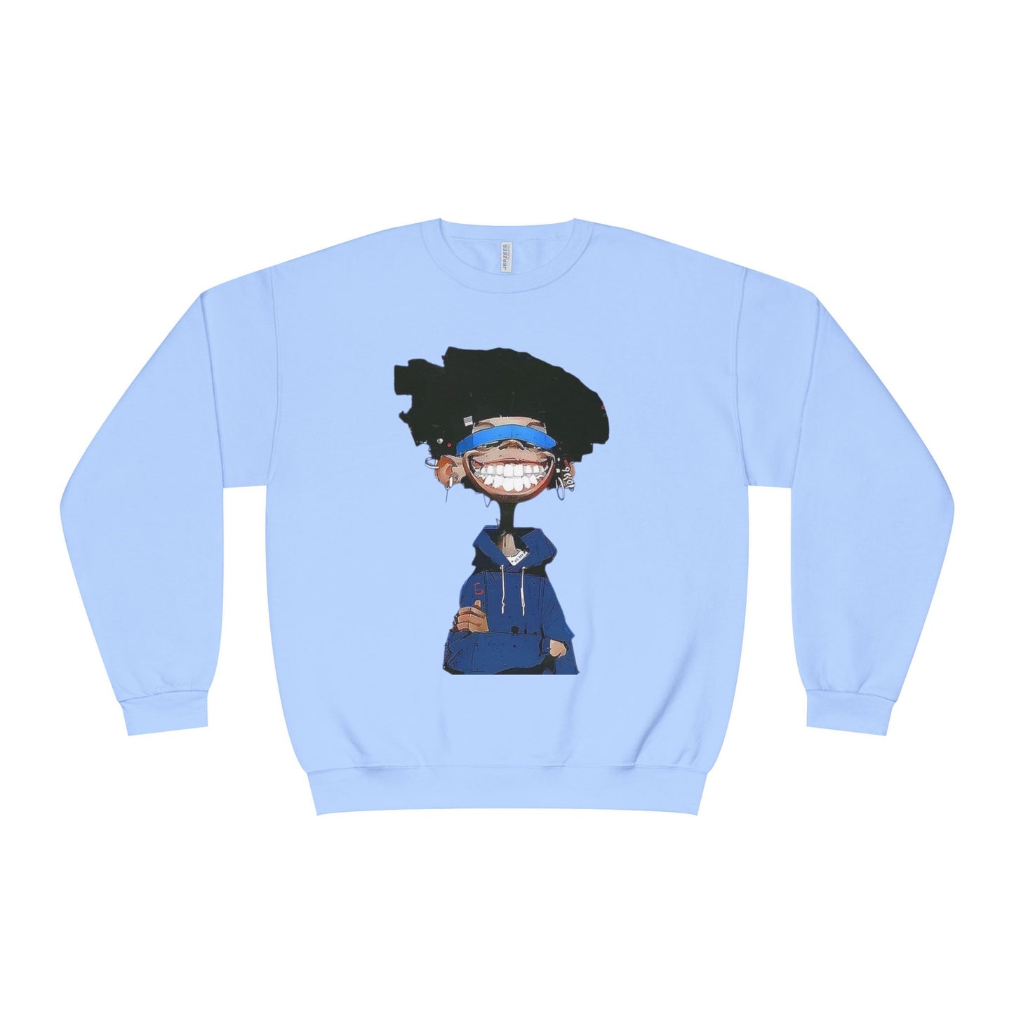 Cool Graphic Crewneck Sweatshirt - Unisex Cozy Pullover, Fun Urban Style, Casual Wear, Gift for Friends, Streetwear Fashion