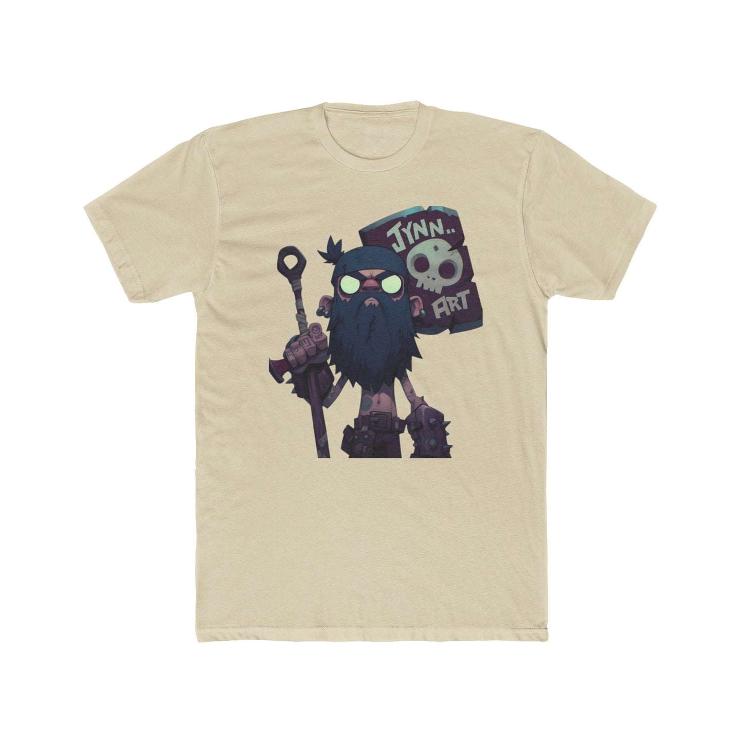 Jinn Spirit Graphic Tee, Unisex Cotton Crew Shirt for Gamers, Funny T-Shirt for Halloween, Casual Wear, Gift for Friends