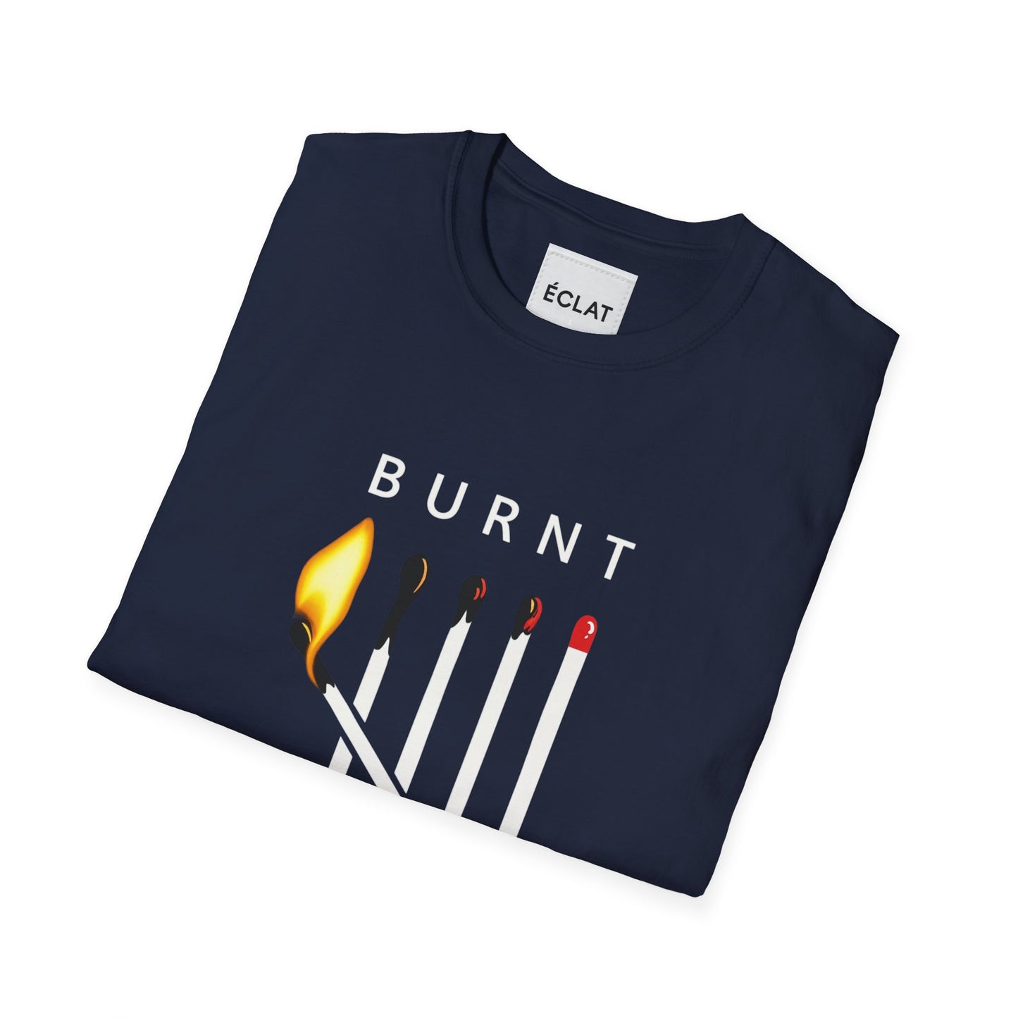 Burnt Matchsticks Graphic T-Shirt, Unisex Casual Tee, Cool Gift for Fire Lovers, Unique Apparel for Birthdays, Summer Days