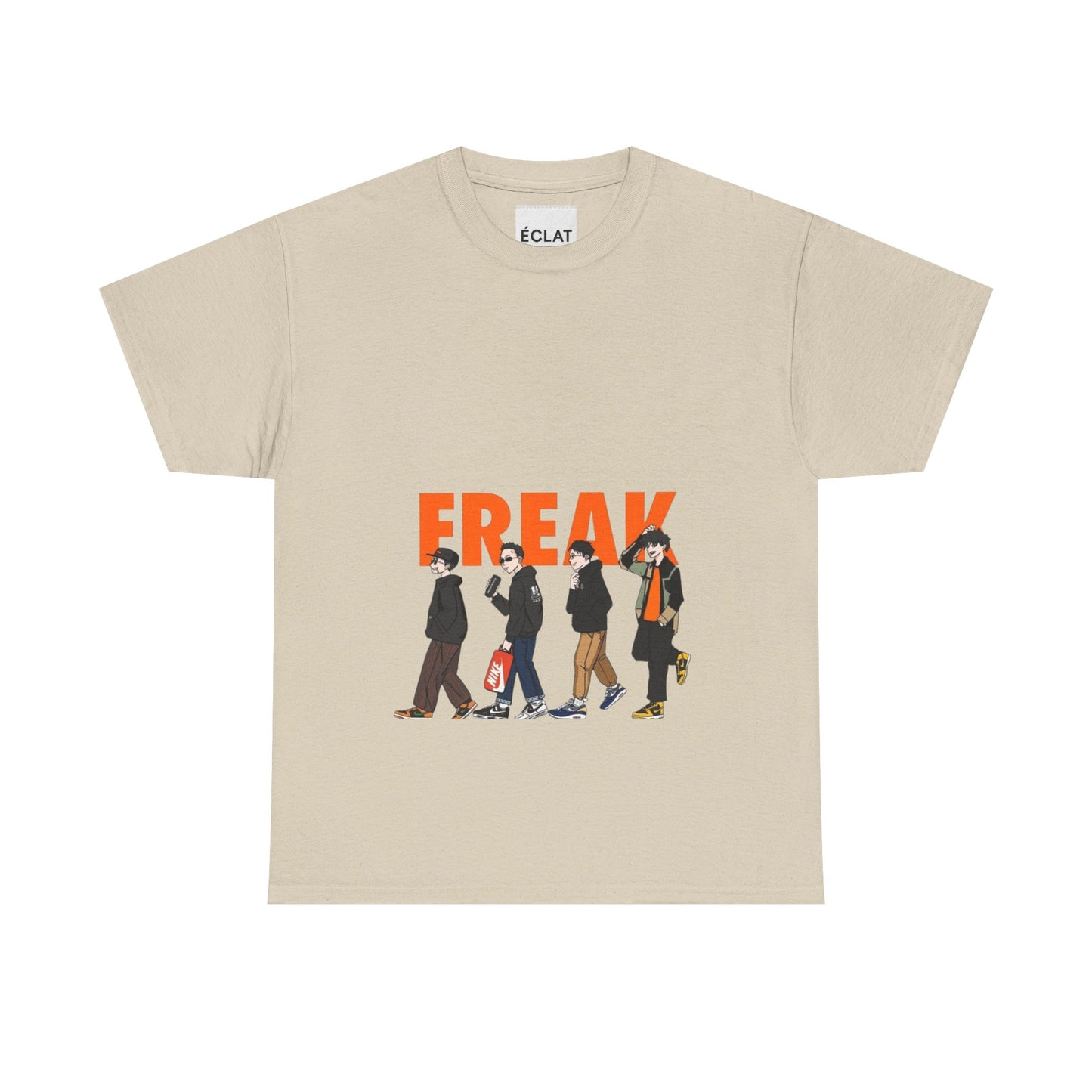 Freaky Unisex Heavy Cotton Tee, Graphic T-Shirt, Casual Wear, Statement Tee, Gift for Friends, Streetwear