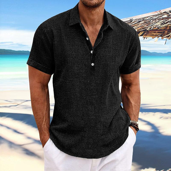 Business Casual Lapels Cardigan Men' shirt