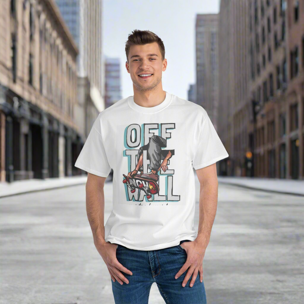 Skateboarding T-Shirt, Youth Short-Sleeve Tee, Skate Apparel for Teens, Streetwear Gift, Fun Graphic Tee, Skate Culture Clothing