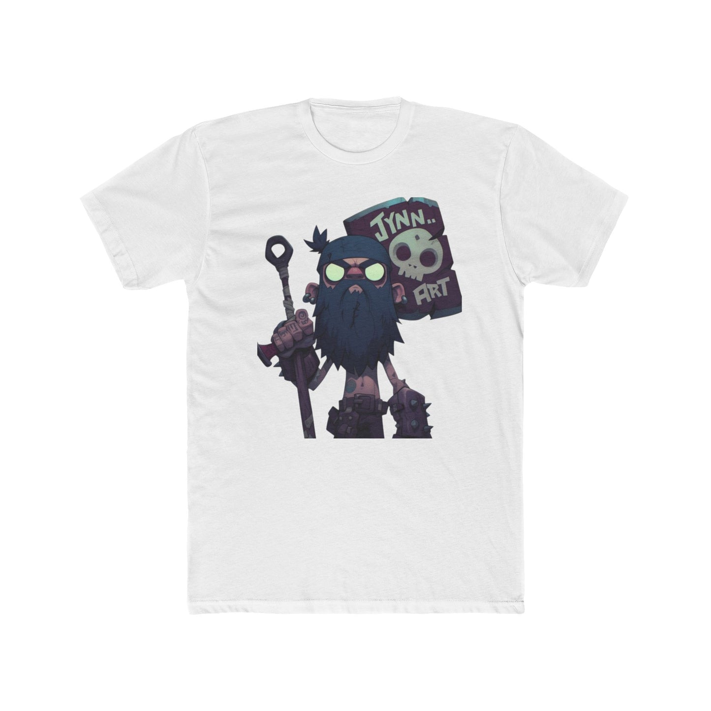 Jinn Spirit Graphic Tee, Unisex Cotton Crew Shirt for Gamers, Funny T-Shirt for Halloween, Casual Wear, Gift for Friends