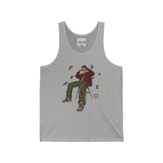 Cool Graphic Unisex Jersey Tank - Perfect for Summer Outings, Casual Wear, Festivals, Beach Days, Gift for Friends