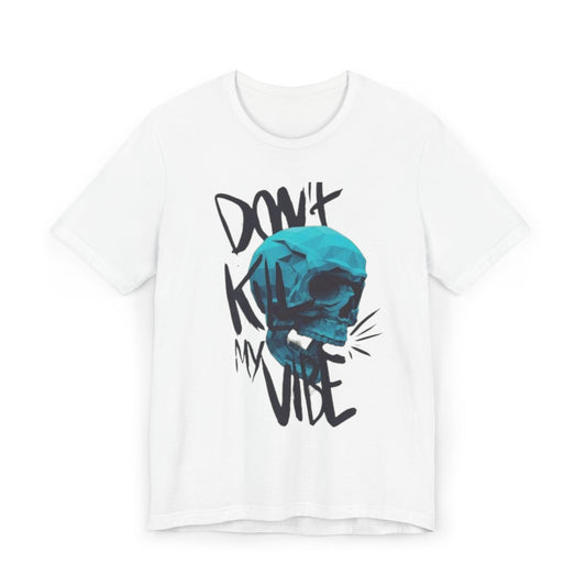 Cool Vibe Skull T-Shirt, Graphic Tee, Unisex Tee, Casual Wear, Everyday Style, Unique Gift