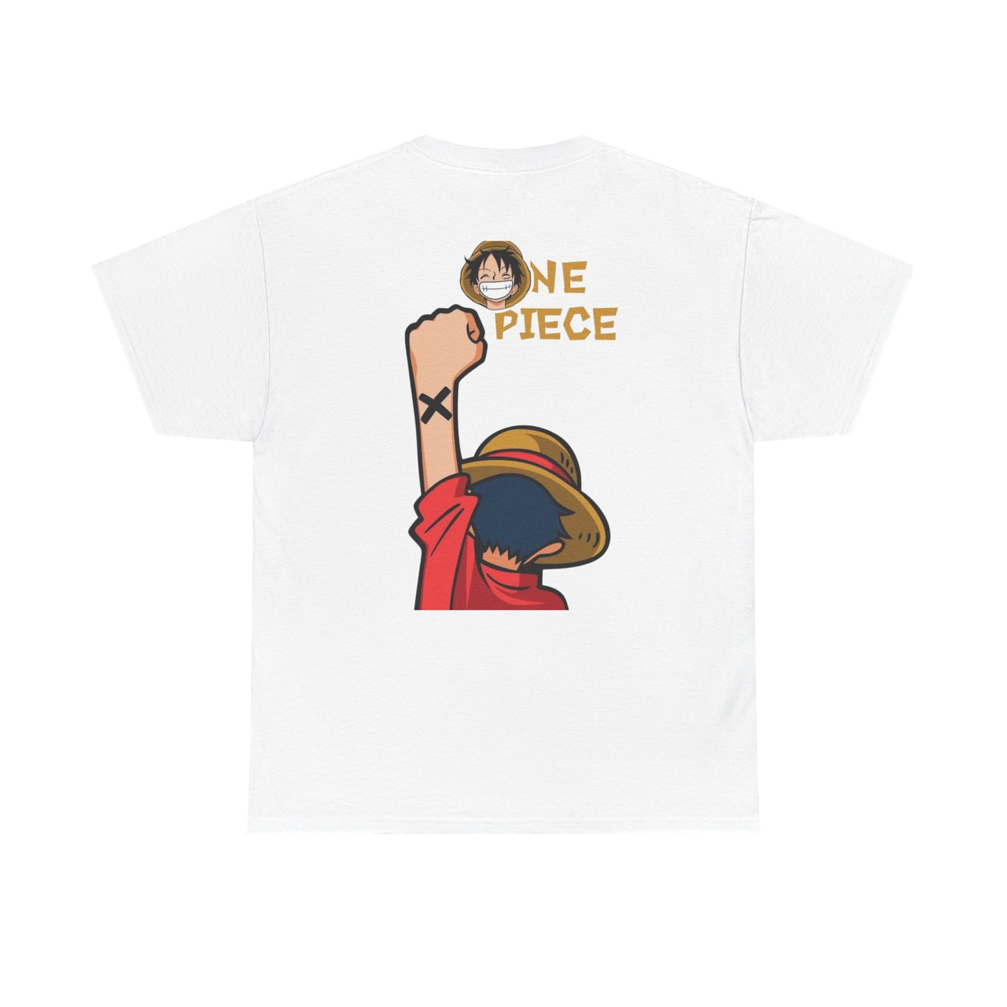 T-Shirt with Fun Summer Vibe, Unisex Heavy Cotton Tee, Casual Summer Wear, Beach Outfit, Perfect Gift for Anime Lovers, Cool Graphic Tee