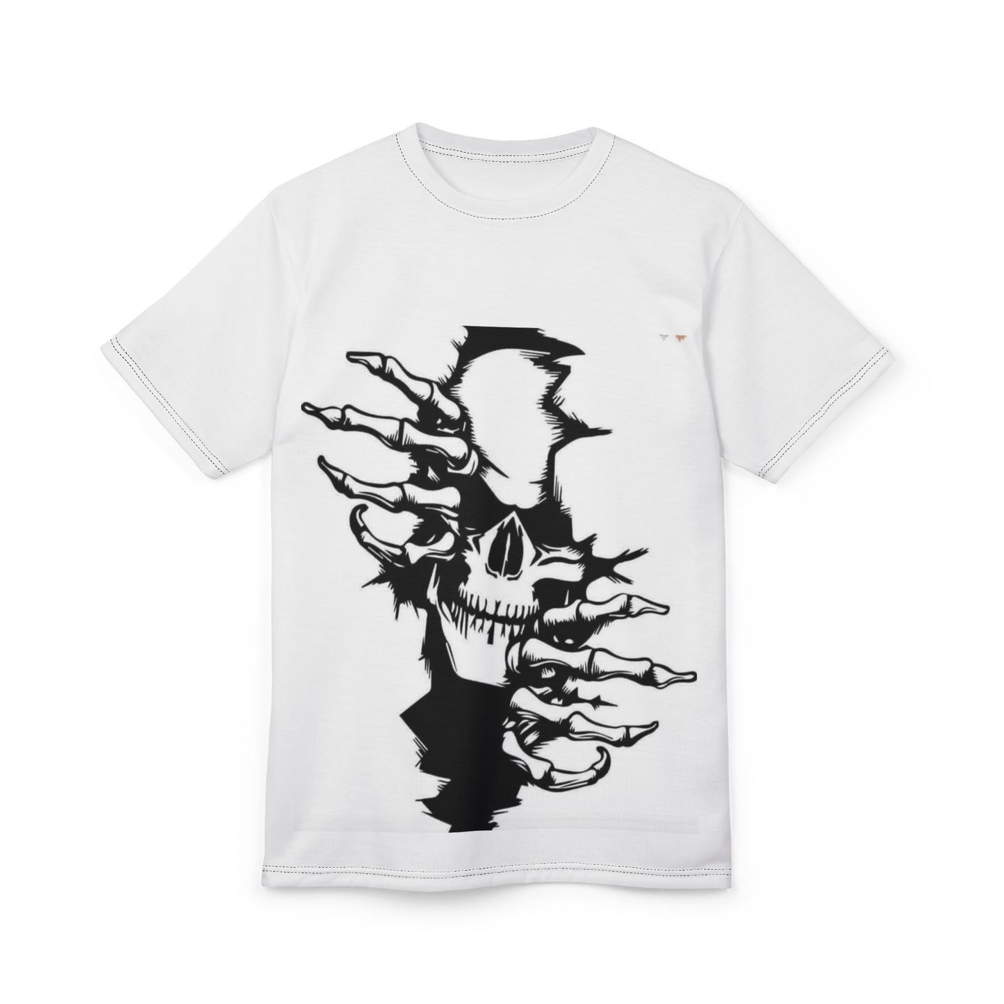 Edgy Graphic Tee, Unisex T-Shirt with Spine and Wing Design for Rock Lovers, Halloween, Concerts, Alternative Fashion