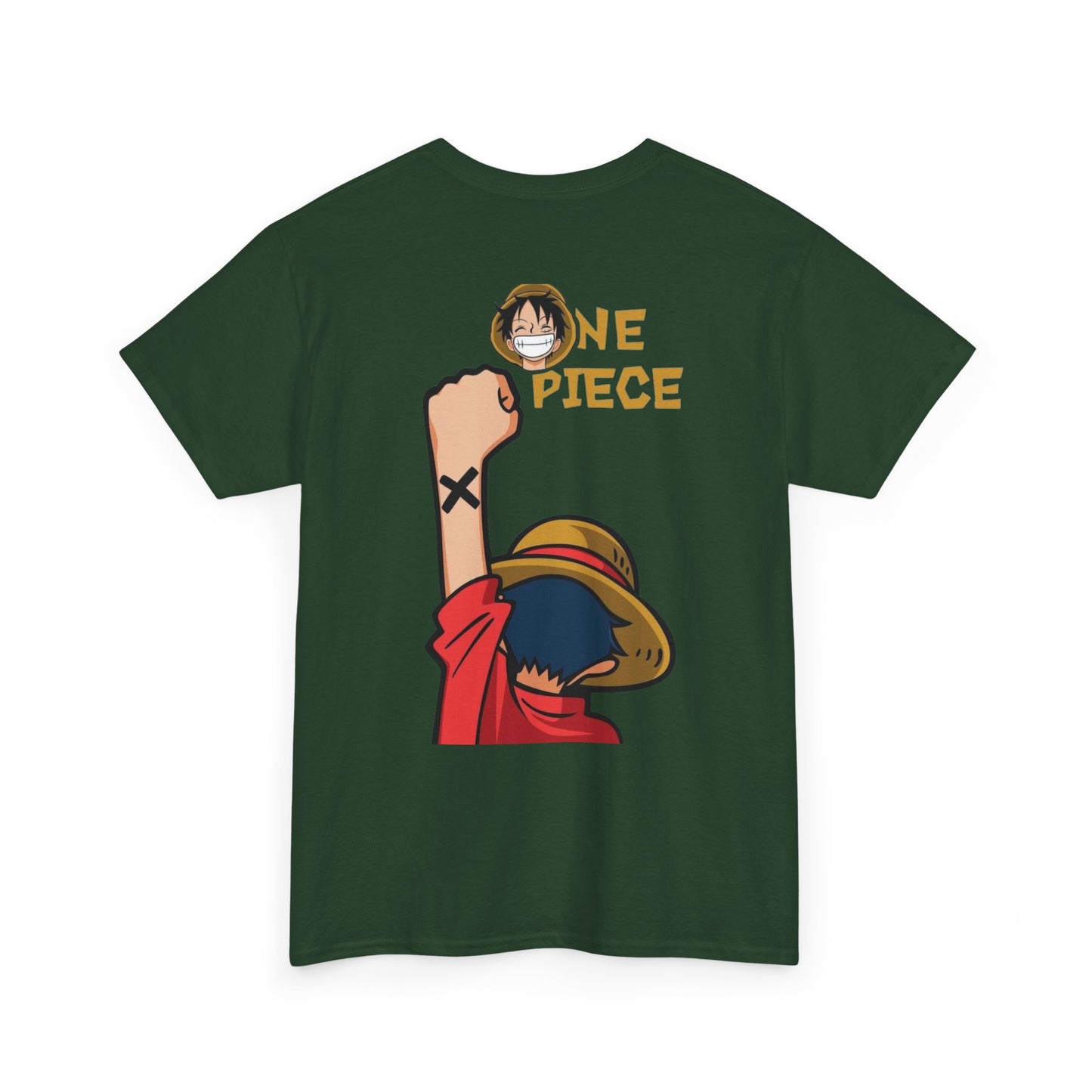 T-Shirt with Fun Summer Vibe, Unisex Heavy Cotton Tee, Casual Summer Wear, Beach Outfit, Perfect Gift for Anime Lovers, Cool Graphic Tee