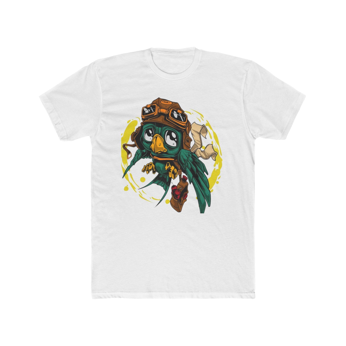 Whimsical Bird Graphic Tee | Casual Wear, Unique Gift, Everyday Comfort, T-Shirt Gift, Fun Fashion Statement
