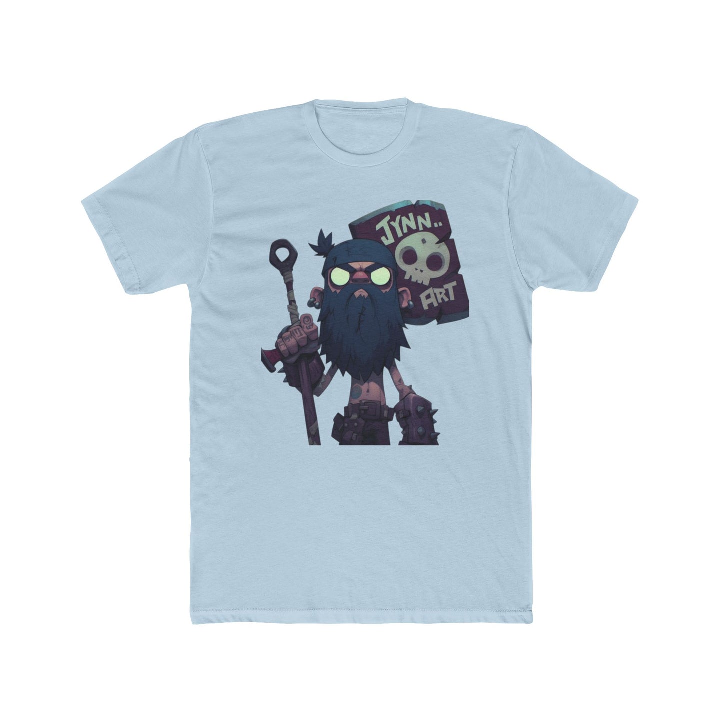 Jinn Spirit Graphic Tee, Unisex Cotton Crew Shirt for Gamers, Funny T-Shirt for Halloween, Casual Wear, Gift for Friends