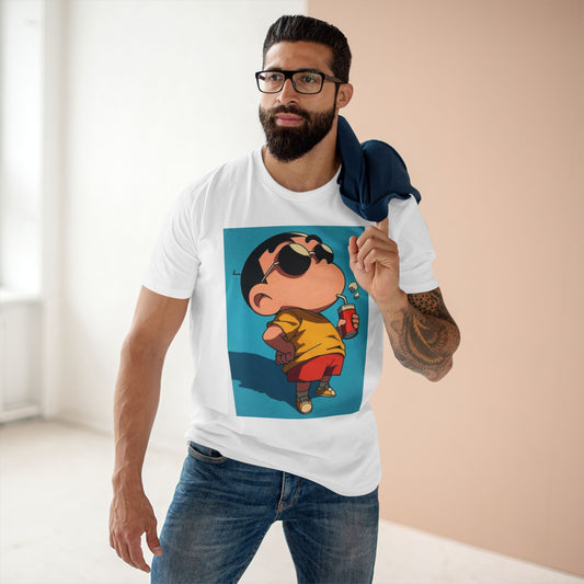 Cool Kid Tee with Sunglasses Graphic, Casual T-Shirt, Summer Style, Gift for Fans, Trendy Adult Staple Tee
