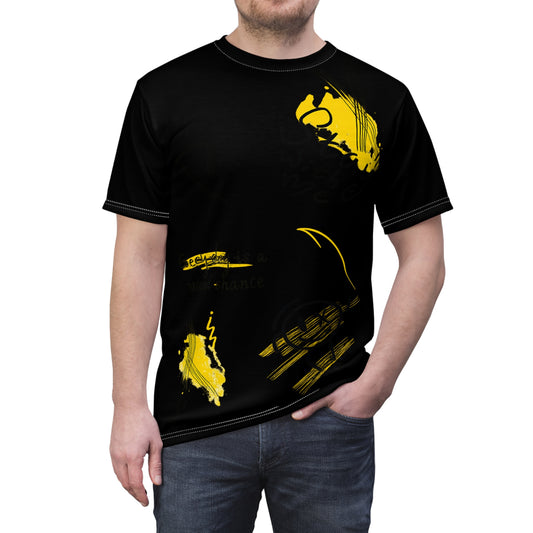 Vibrant Abstract Art Unisex Tee, Casual Wear, Graphic T-Shirt, Unique Gift, Streetwear Fashion, Everyday Comfort