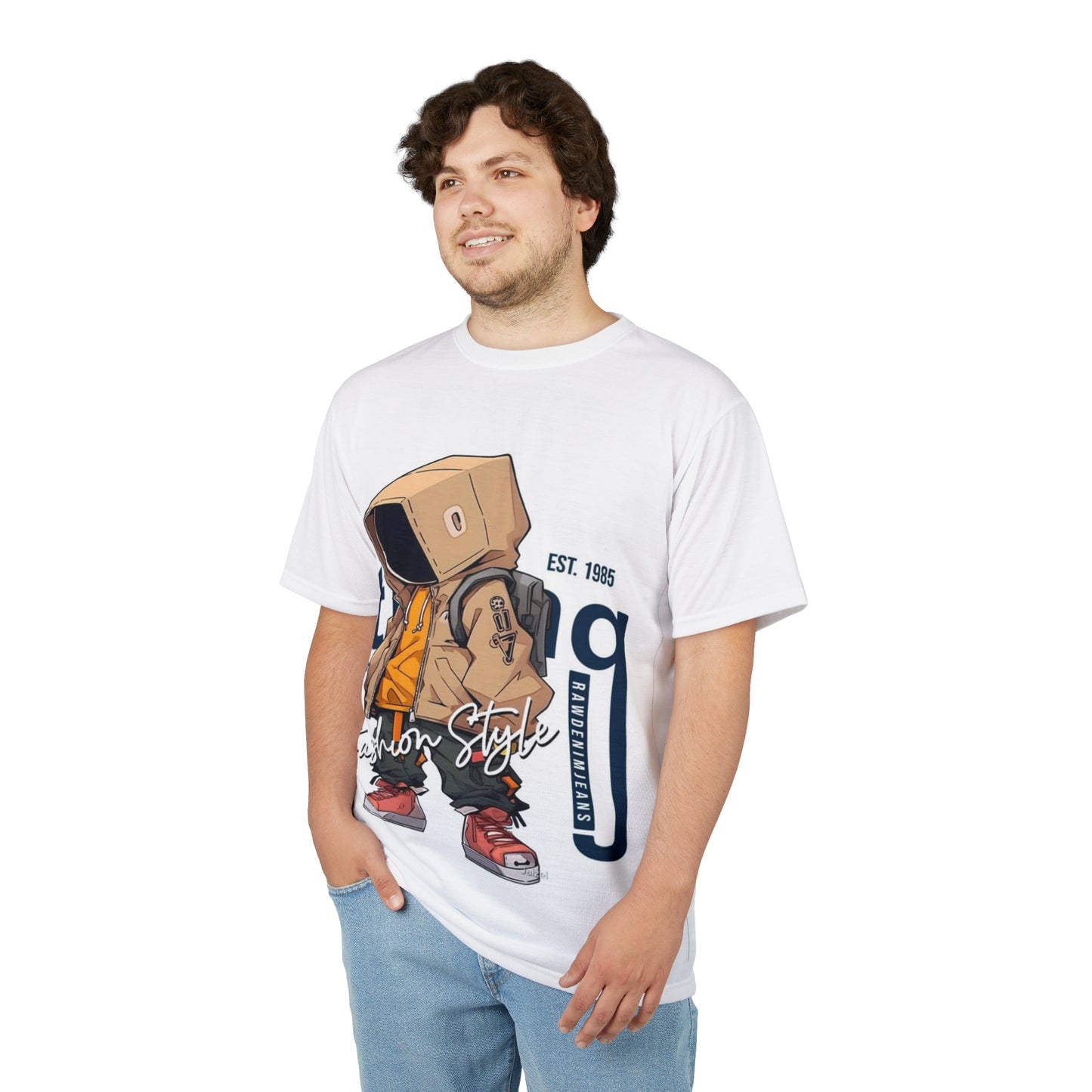 Streetwear Graphic Tee, Urban Fashion T-Shirt, Trendy Casual Wear, Unisex Fashion Shirt, Cool Graphic Tee for Anyone