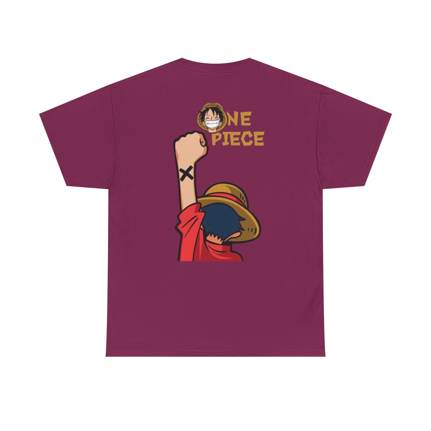 T-Shirt with Fun Summer Vibe, Unisex Heavy Cotton Tee, Casual Summer Wear, Beach Outfit, Perfect Gift for Anime Lovers, Cool Graphic Tee
