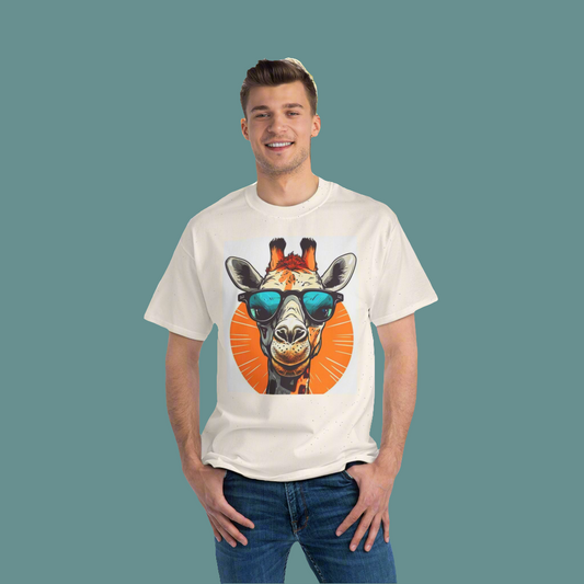 Cool Giraffe Graphic T-Shirt, Animal Lover Gift, Fun Summer Tee, Sarcastic Shirt, Gifting for Friends